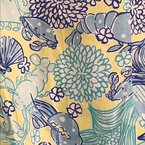 ✨SOLD✨Vintage Lilly Pulitzer Under Water Sundress - Picture 6 of 10